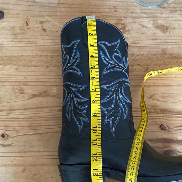 🎉NEW‼️ BILTRITE BLACK EMBROIDERED COWGIRL BOOTS‼️ - Picture 16 of 16